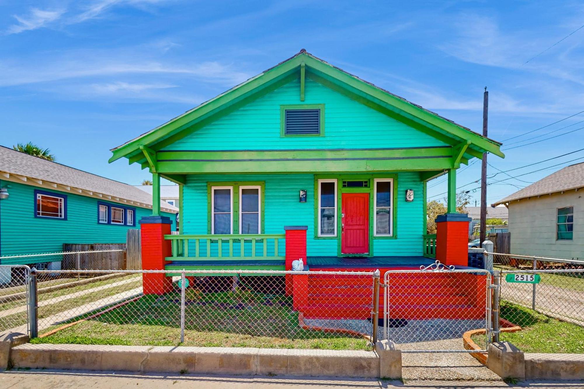Sky Blue Beach Galveston Exterior photo